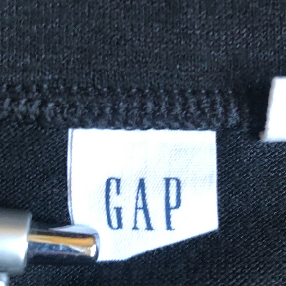 2 for $10! Gap circle midi skirt, Petite L, black - Picture 4 of 11